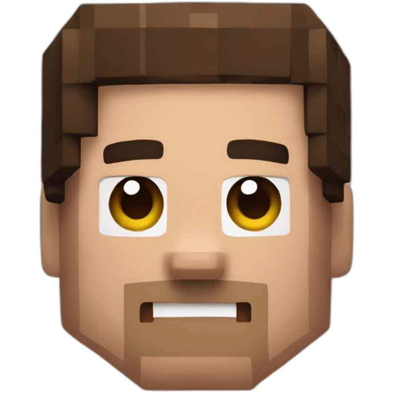 Steve de Minecraft emoji