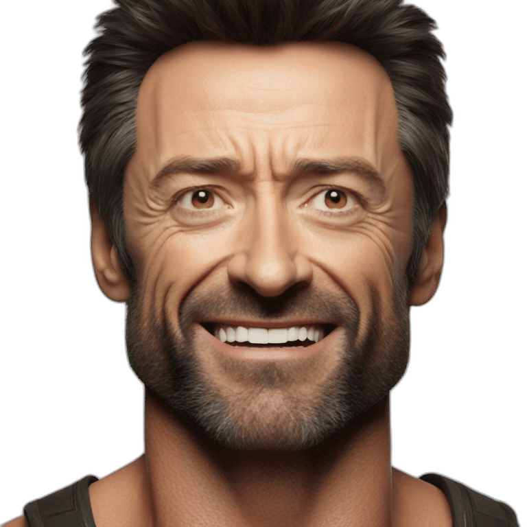 hugh jackman wolverine emoji