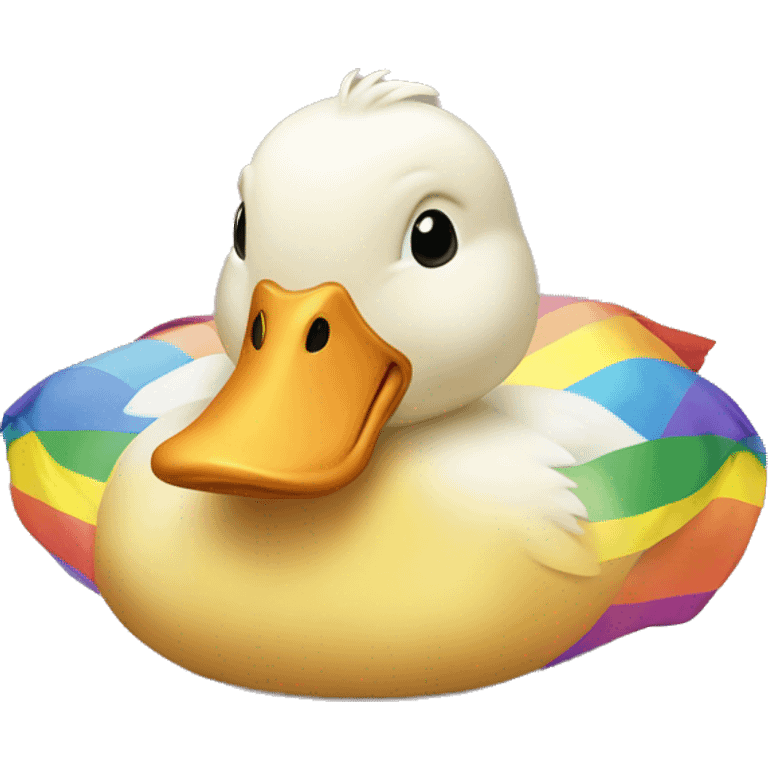 pride gay duckling emoji