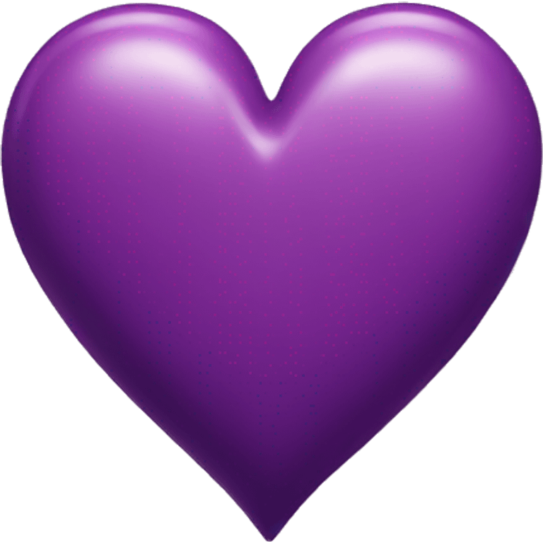 Purple heart break  emoji