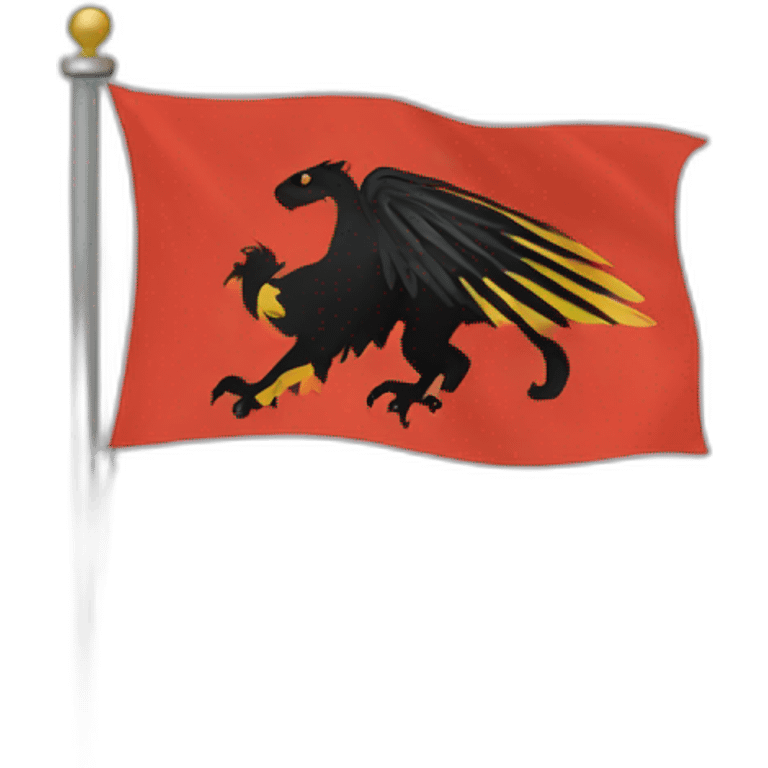 Griffin flag emoji