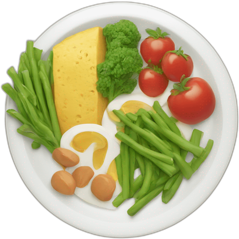 Healthy meal emoji