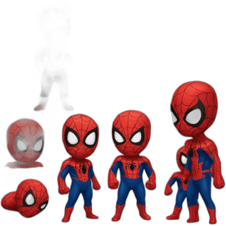 Spiderman cute emoji