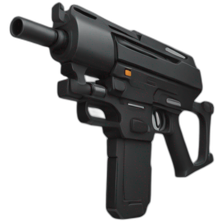 black blaster emoji