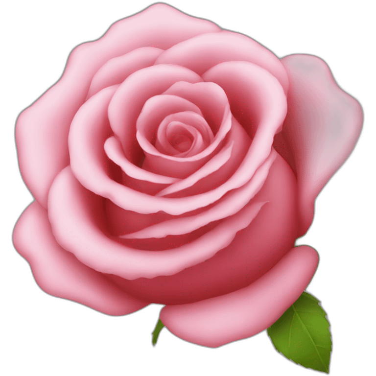 rose very detailed emoji