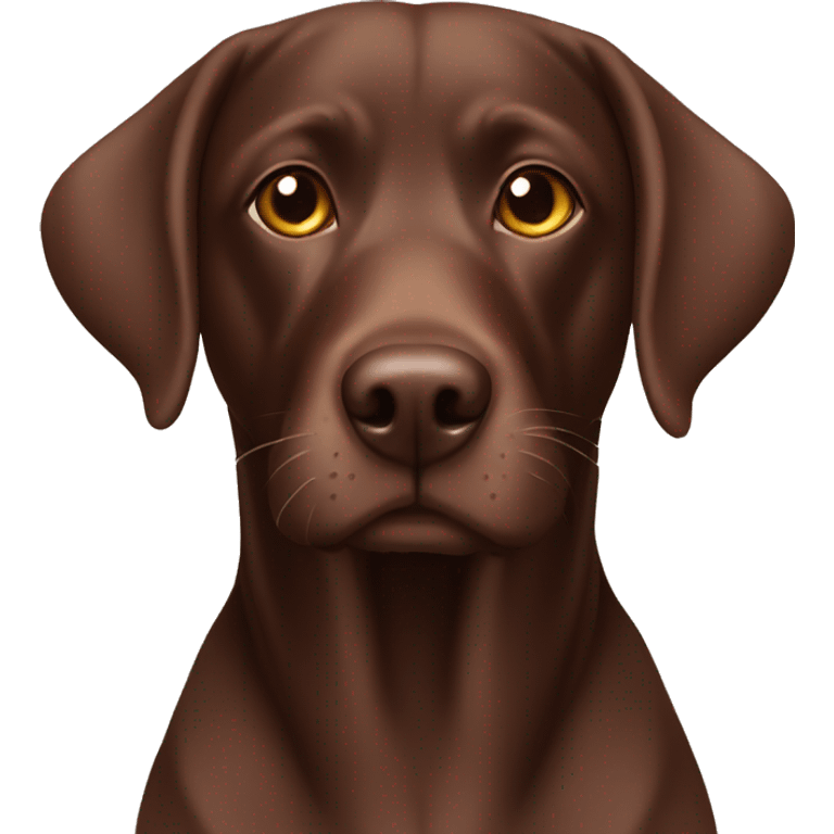 Chocolate labs emoji