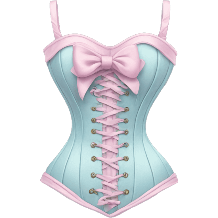 Pastel corset  emoji