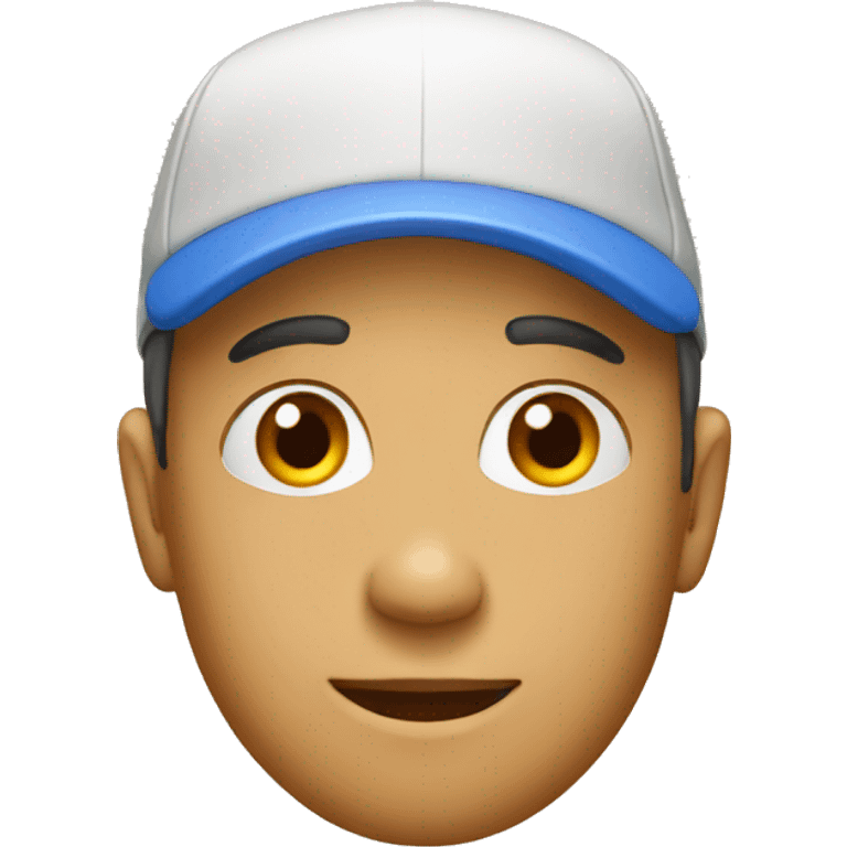 person with a cap emoji