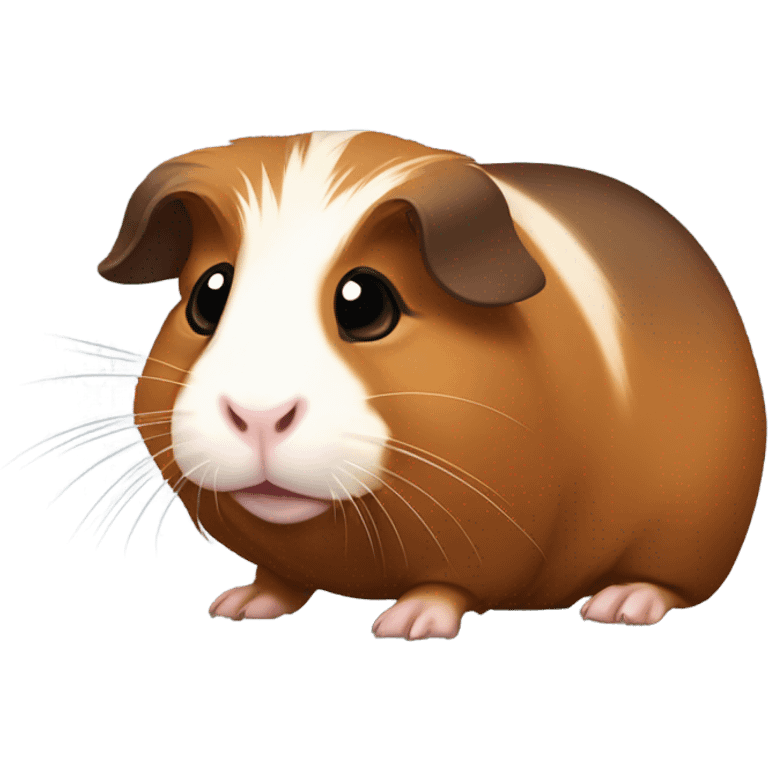 Brown Guinea pig emoji