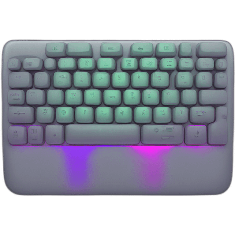 rgb keyboard emoji