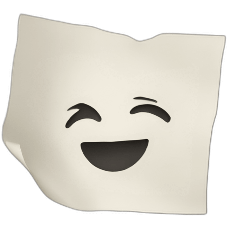 piece of paper emoji