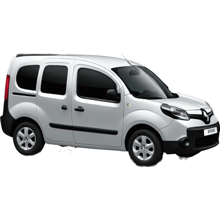 Renault Kangoo black facing right emoji