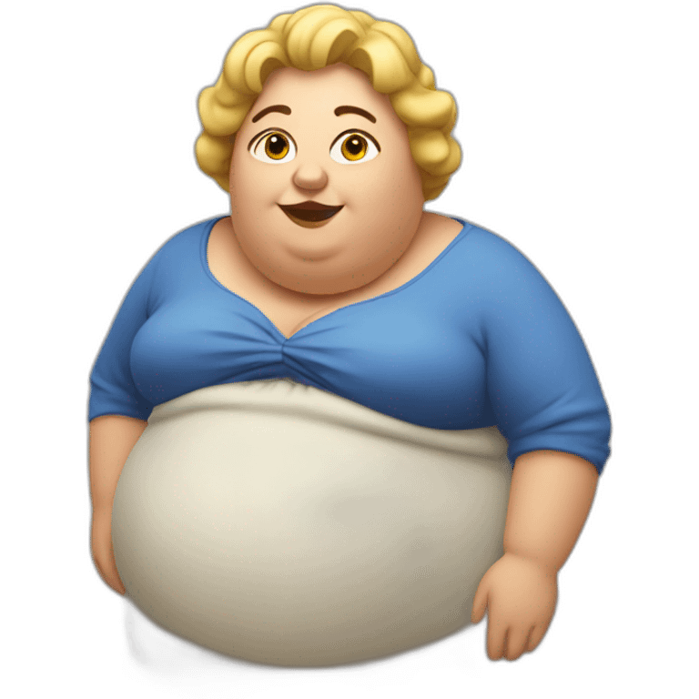 fat lady emoji