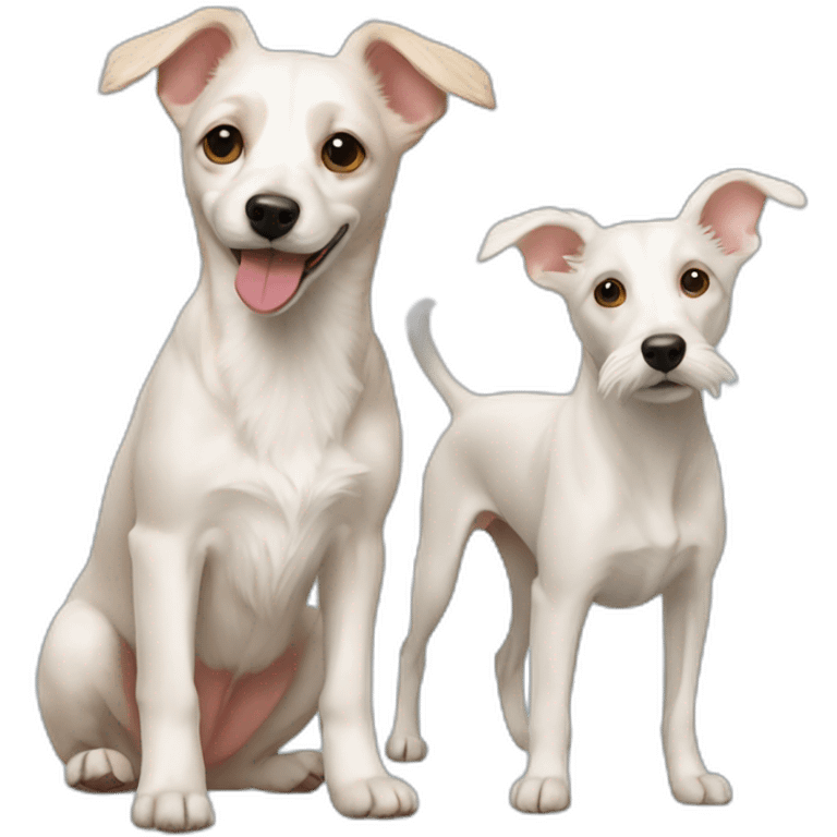 Maltese dog and podenco emoji