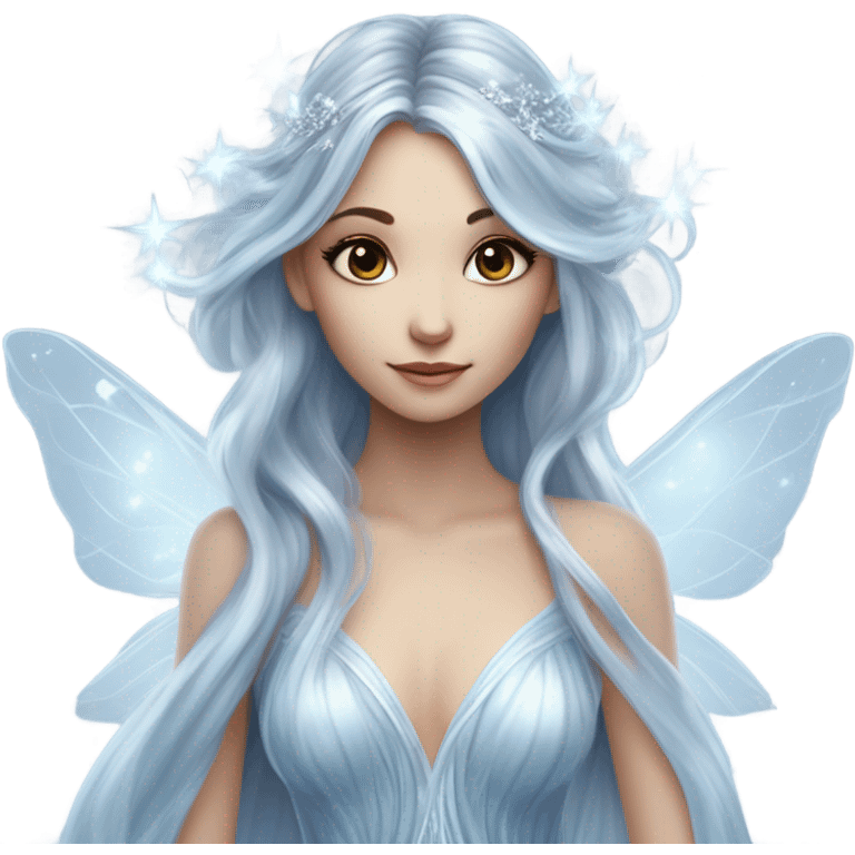 a moon fairy emoji