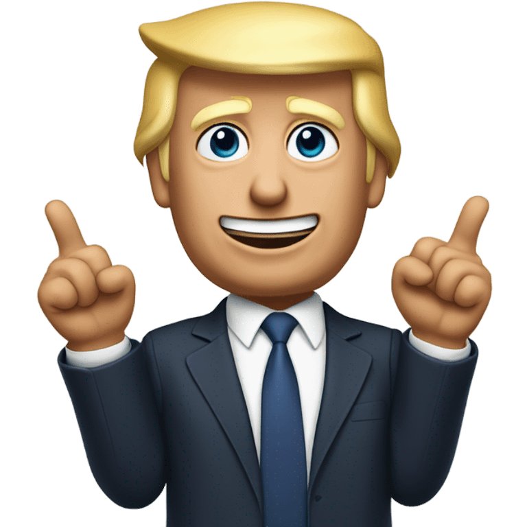 Trump saying fafo  emoji