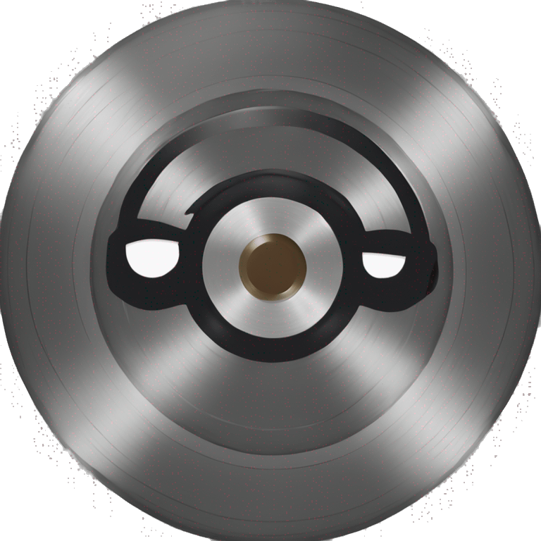 vinyl record emoji