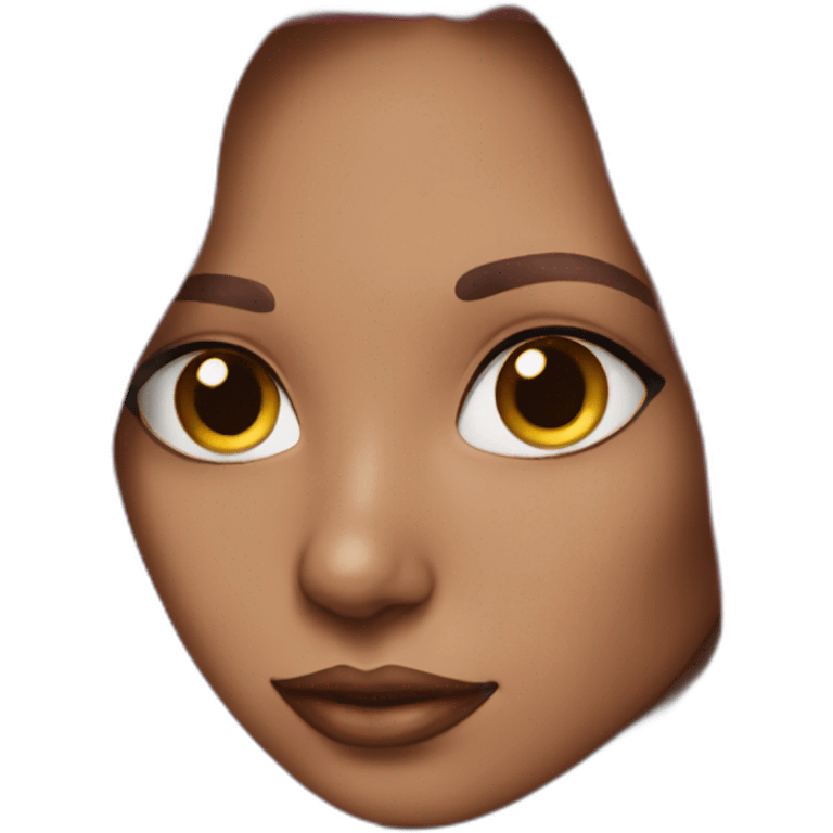 The most beautiful woman in the world emoji