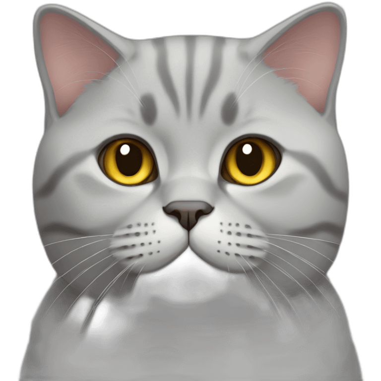 british shorthair cat emoji