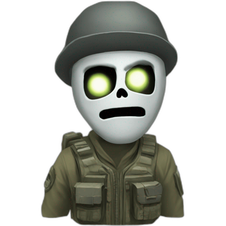 Ghost call of duty emoji