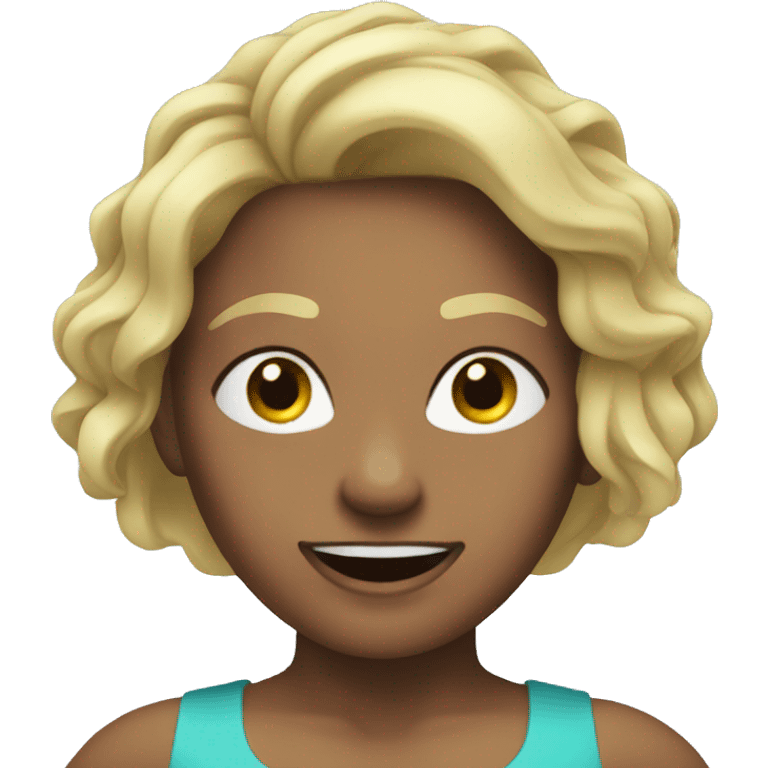 women in aquagym emoji