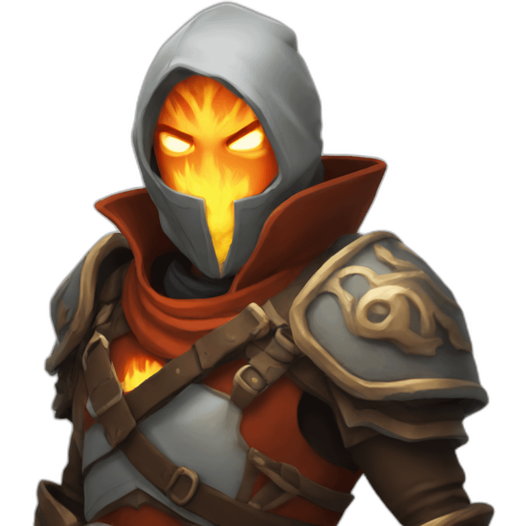 Fire genasi rogue  emoji