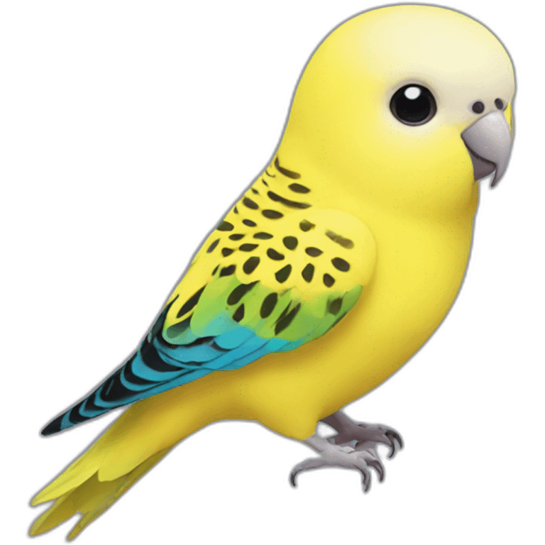 Yellow budgie emoji