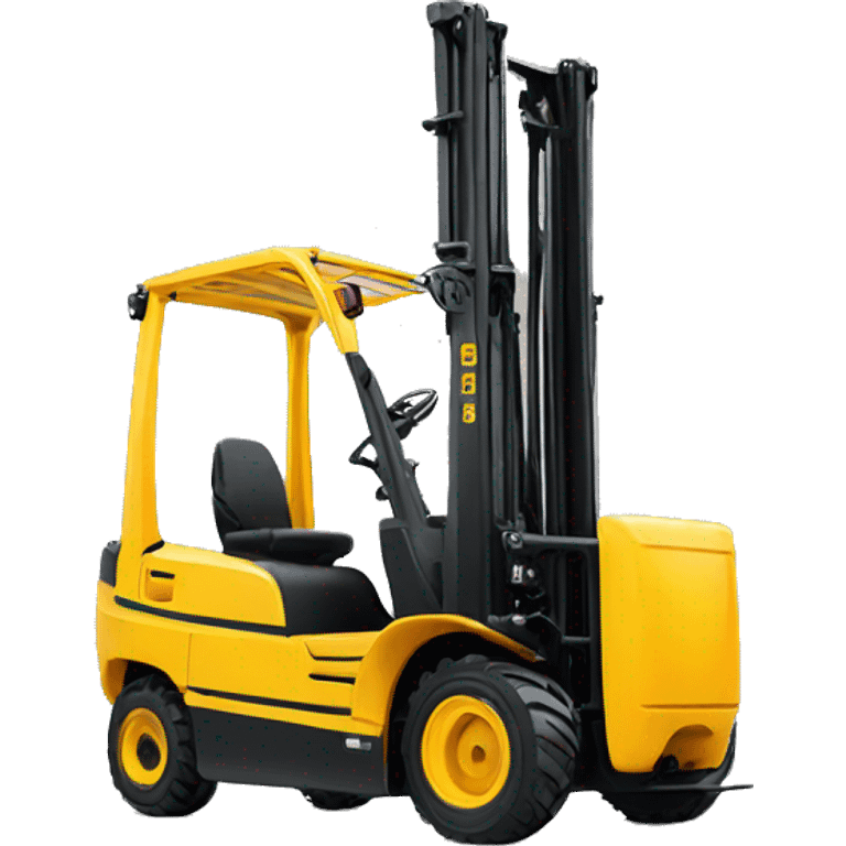 yellow Jungheinrich electric forklift  emoji