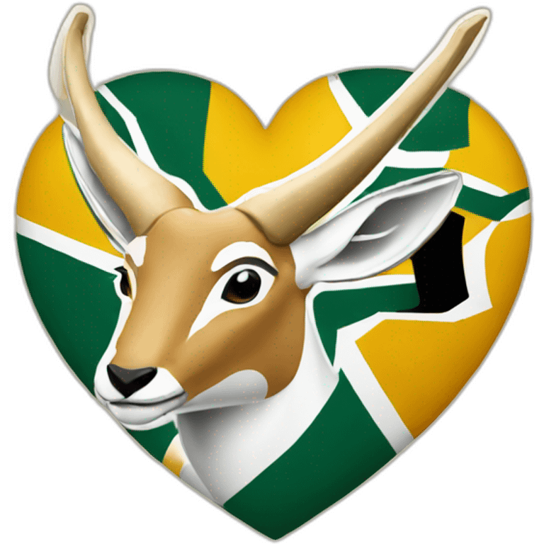 South african springboks logo emoji