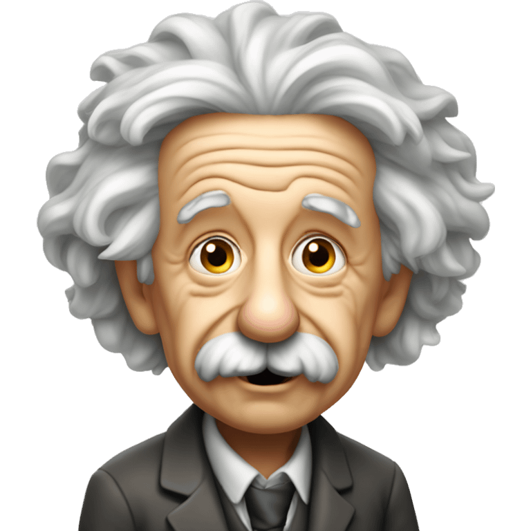 albert einstein teacing physics emoji