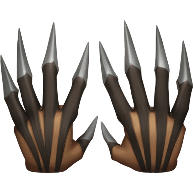 Wolverine claws emoji