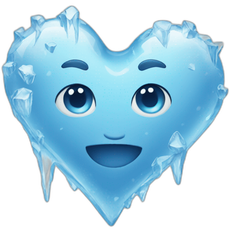 ice heart emoji