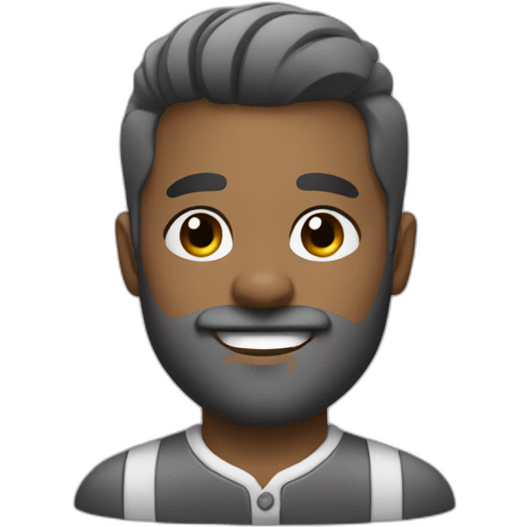 barber black and grey emoji