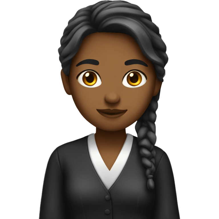 Girl law Student emoji