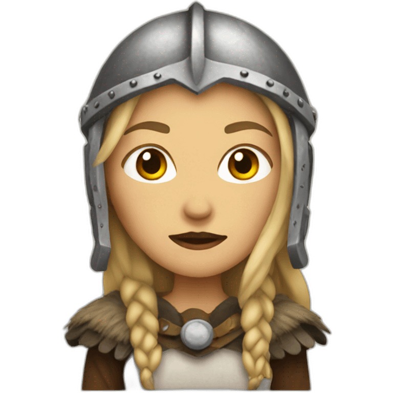 women viking emoji