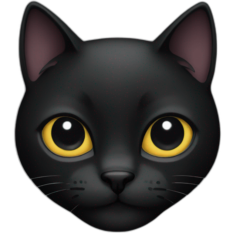 Black cat emoji