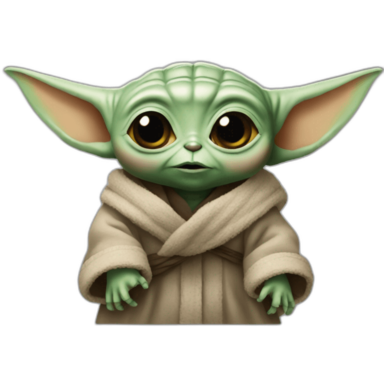 twin baby yoda emoji