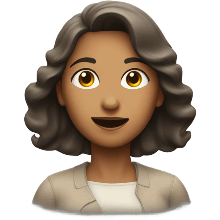 woman rising  emoji