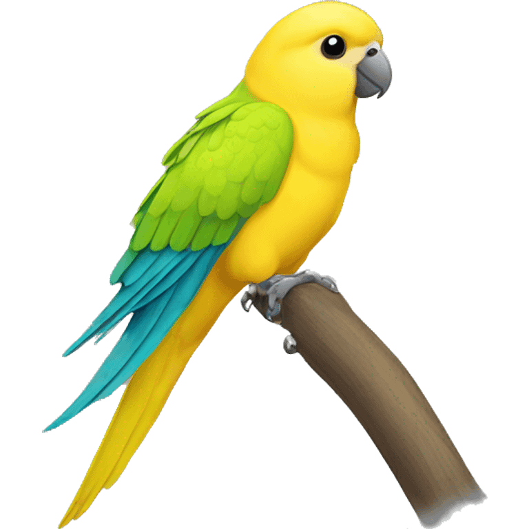 yellow parakeet emoji