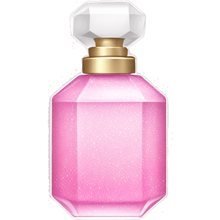 pink and white sparkly perfume  emoji