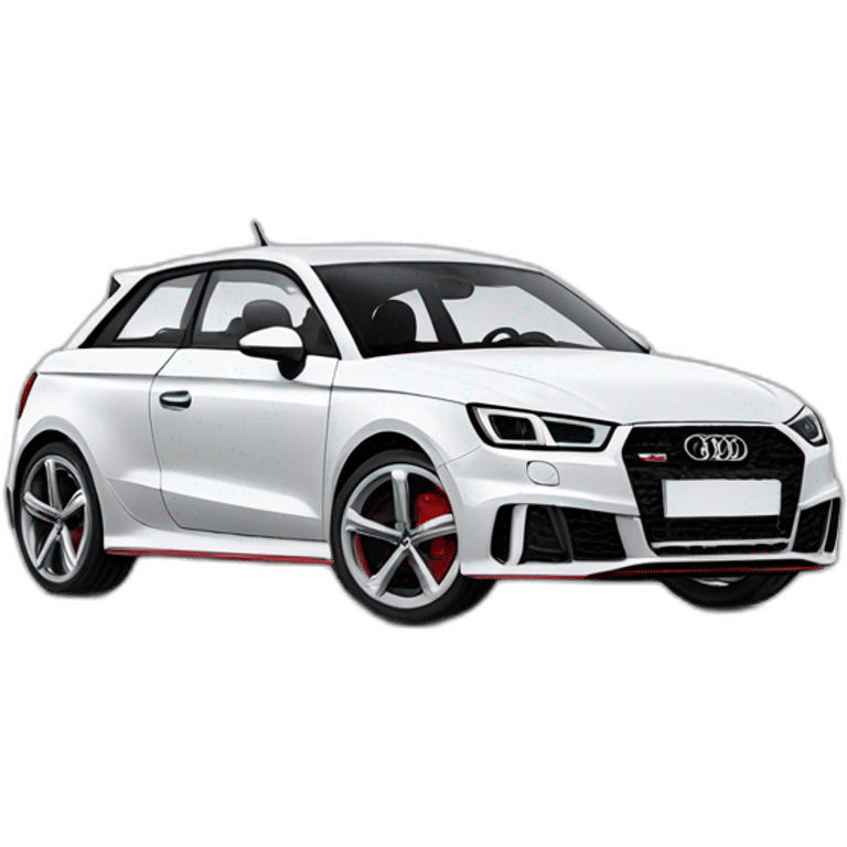 Audi S1 quattro emoji