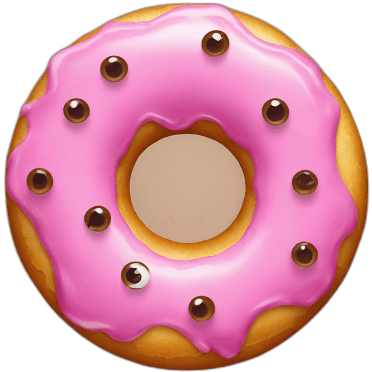 donut with eyes emoji