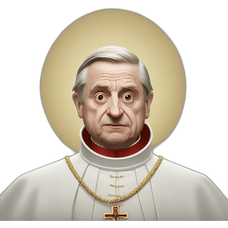 Francis bacon pope emoji