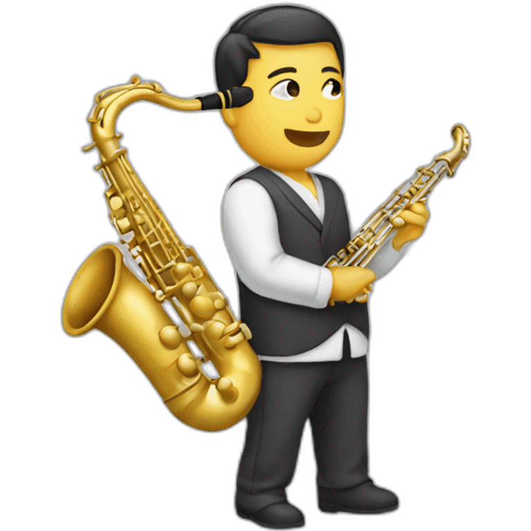 Asian saxophone emoji