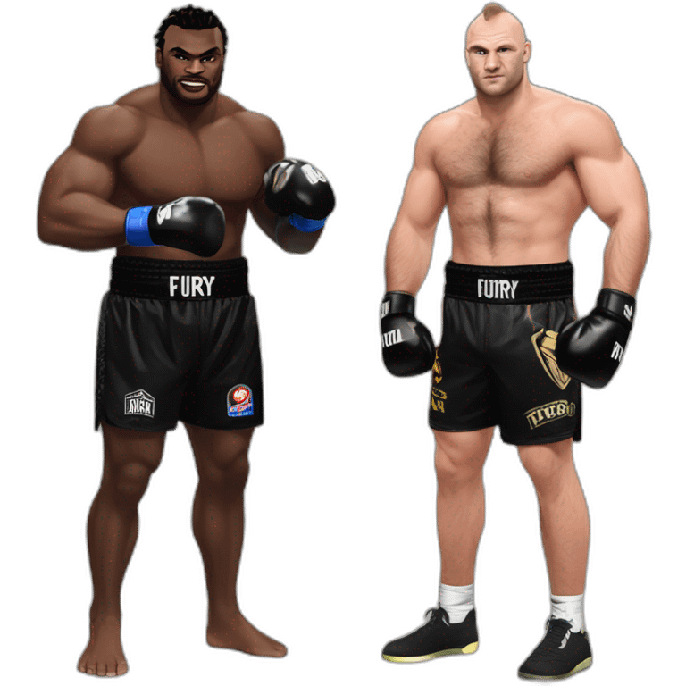 Francis ngannou sur Tyson fury emoji