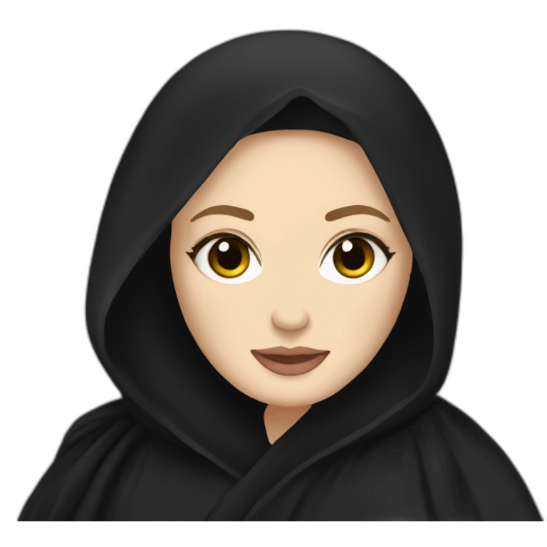 Adele wearing abaya emoji