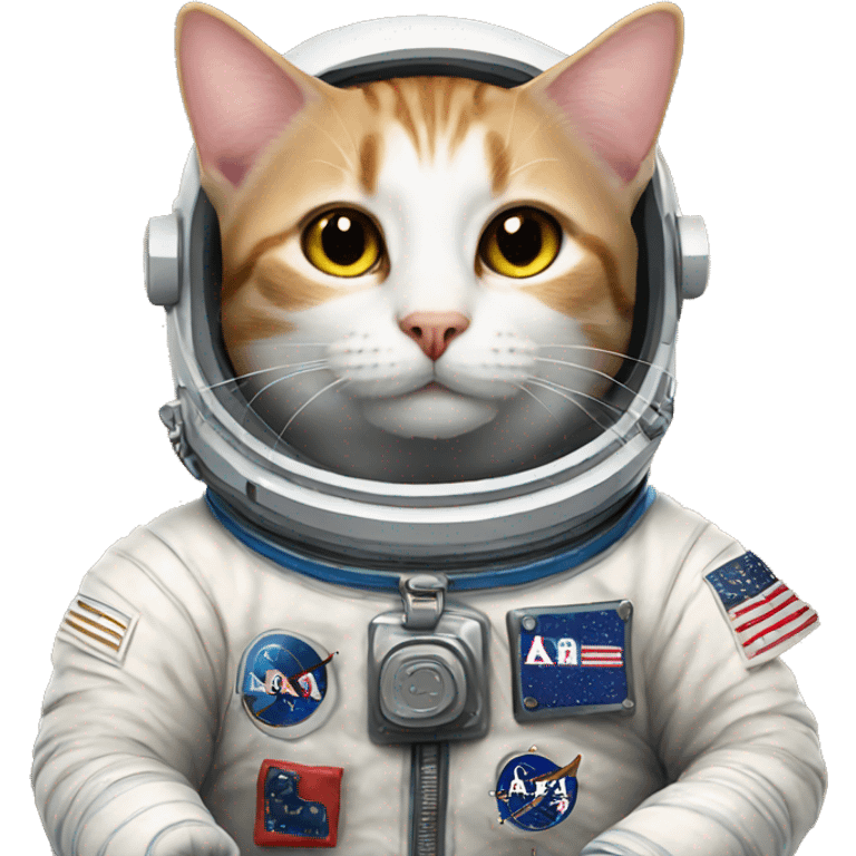 Astronaut cat emoji