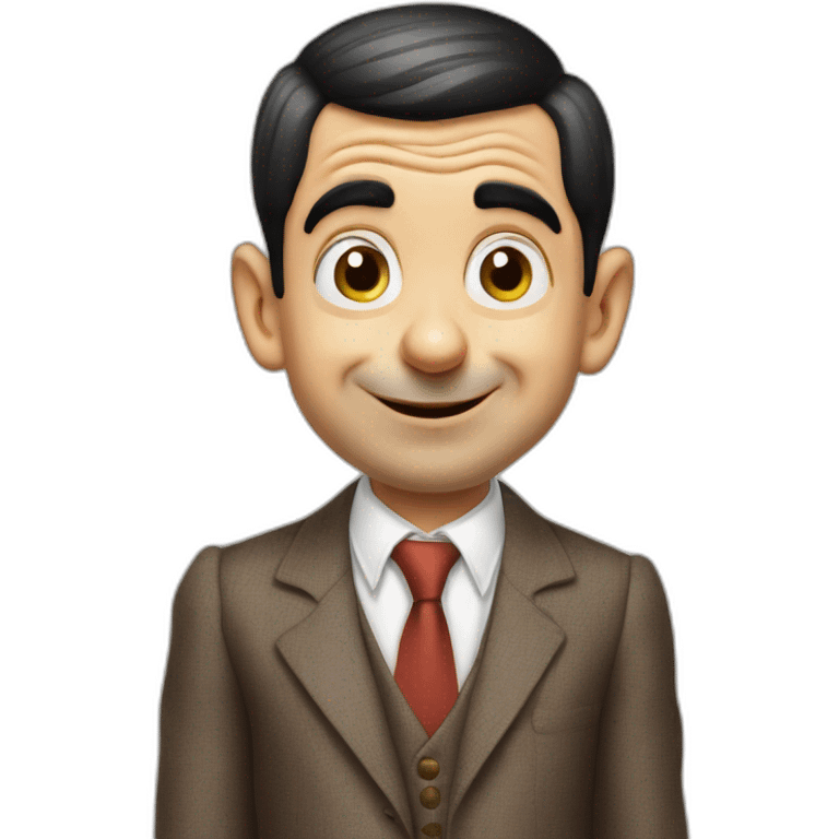 Mr.bean as kid emoji