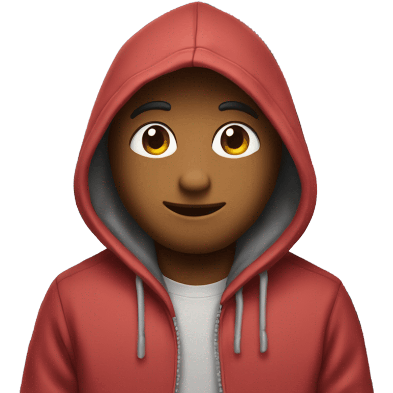 Gecho wearing a hoodie  emoji