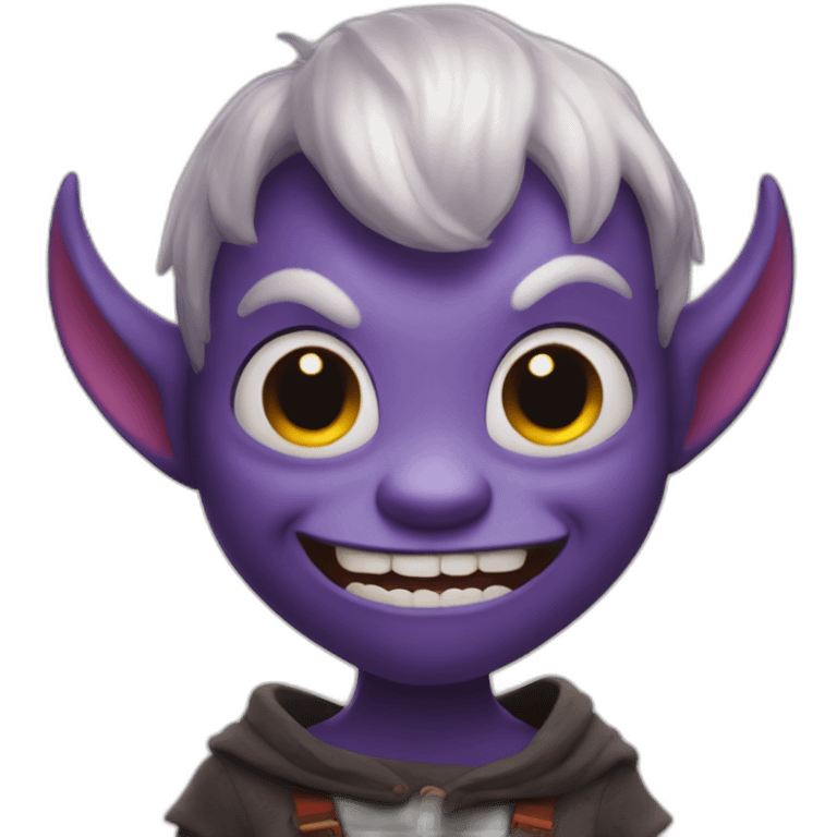 cute demon by pixar emoji